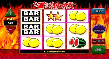 7s to Burn Slot